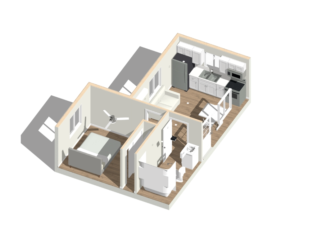 ADU floor plan example