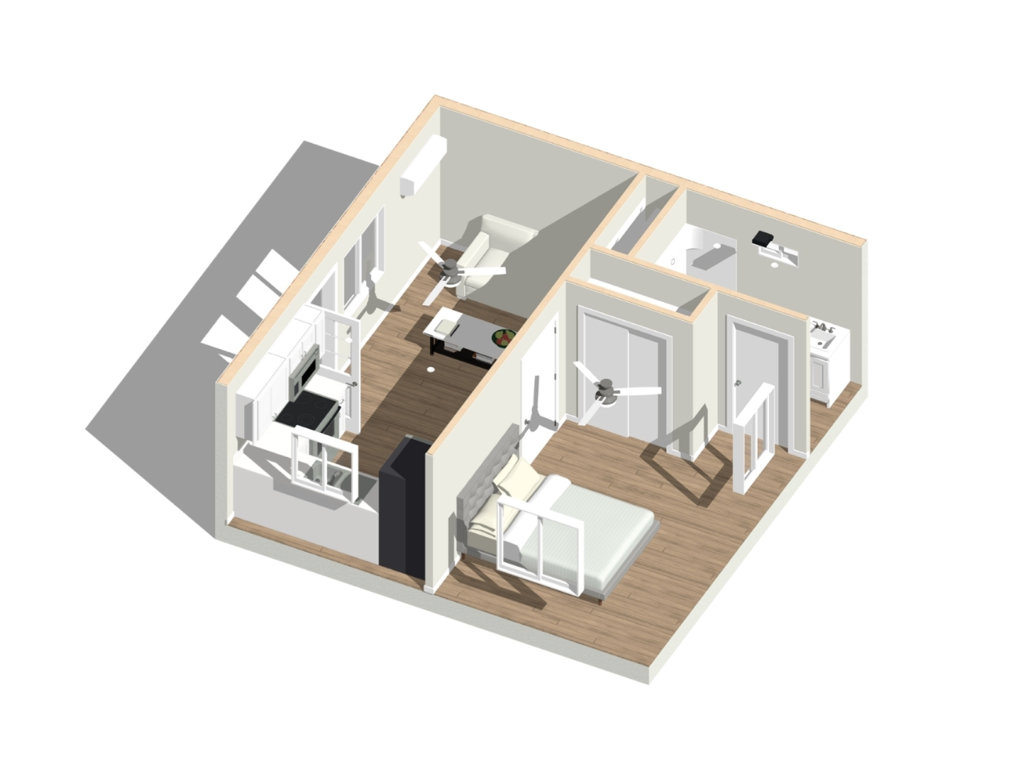 ADU floor plan example