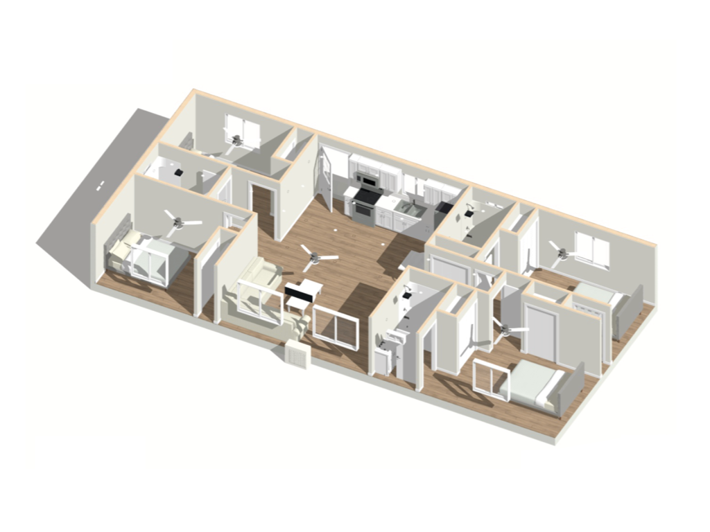 4 bedroom ADU design