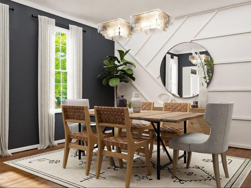 A dining room. It's fancy. You'd like it.