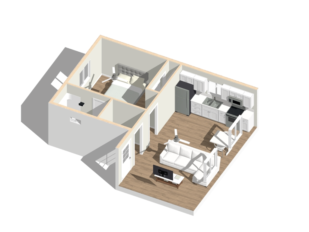 ADU floor plan example
