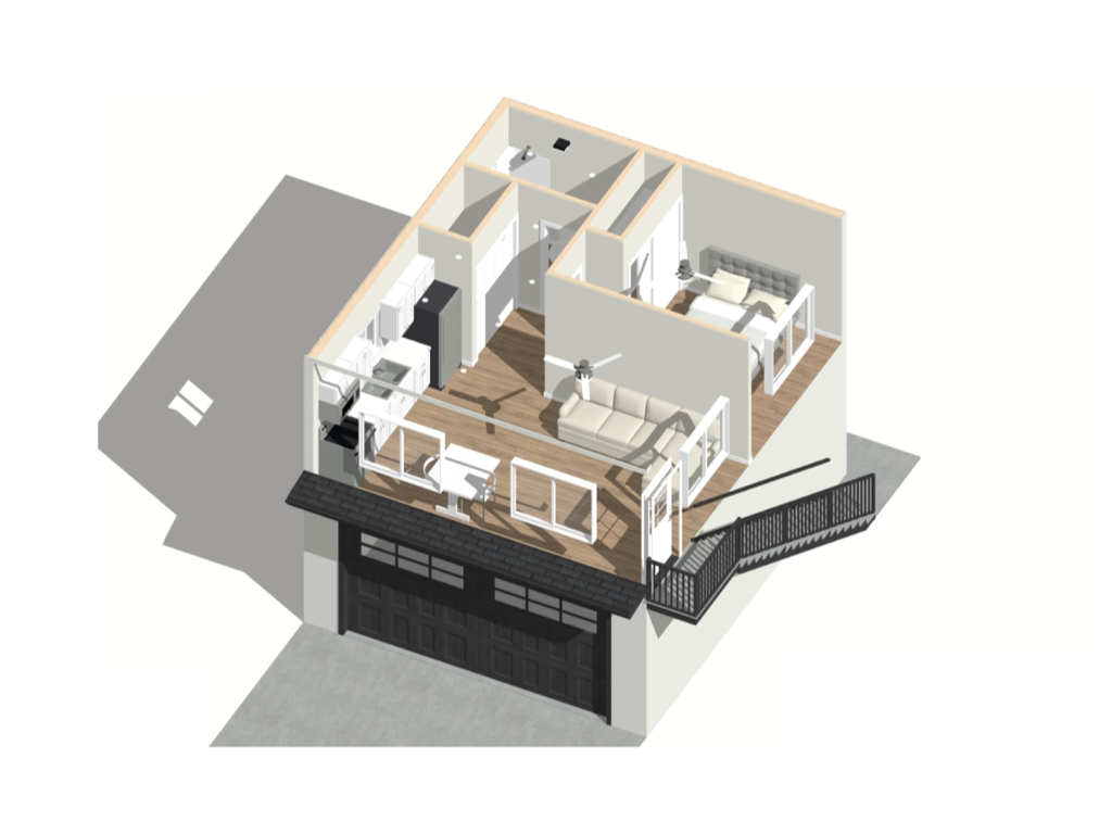 ADU floor plan example