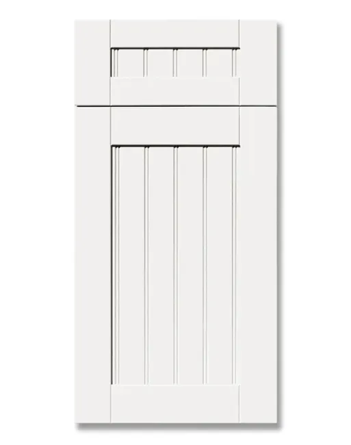 A white cabinet door.