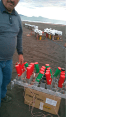 preparazione di candelotti per spettacolo pirotecnico 15