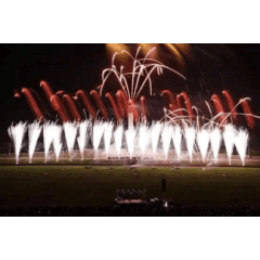 spettacolo di fuochi artificiali