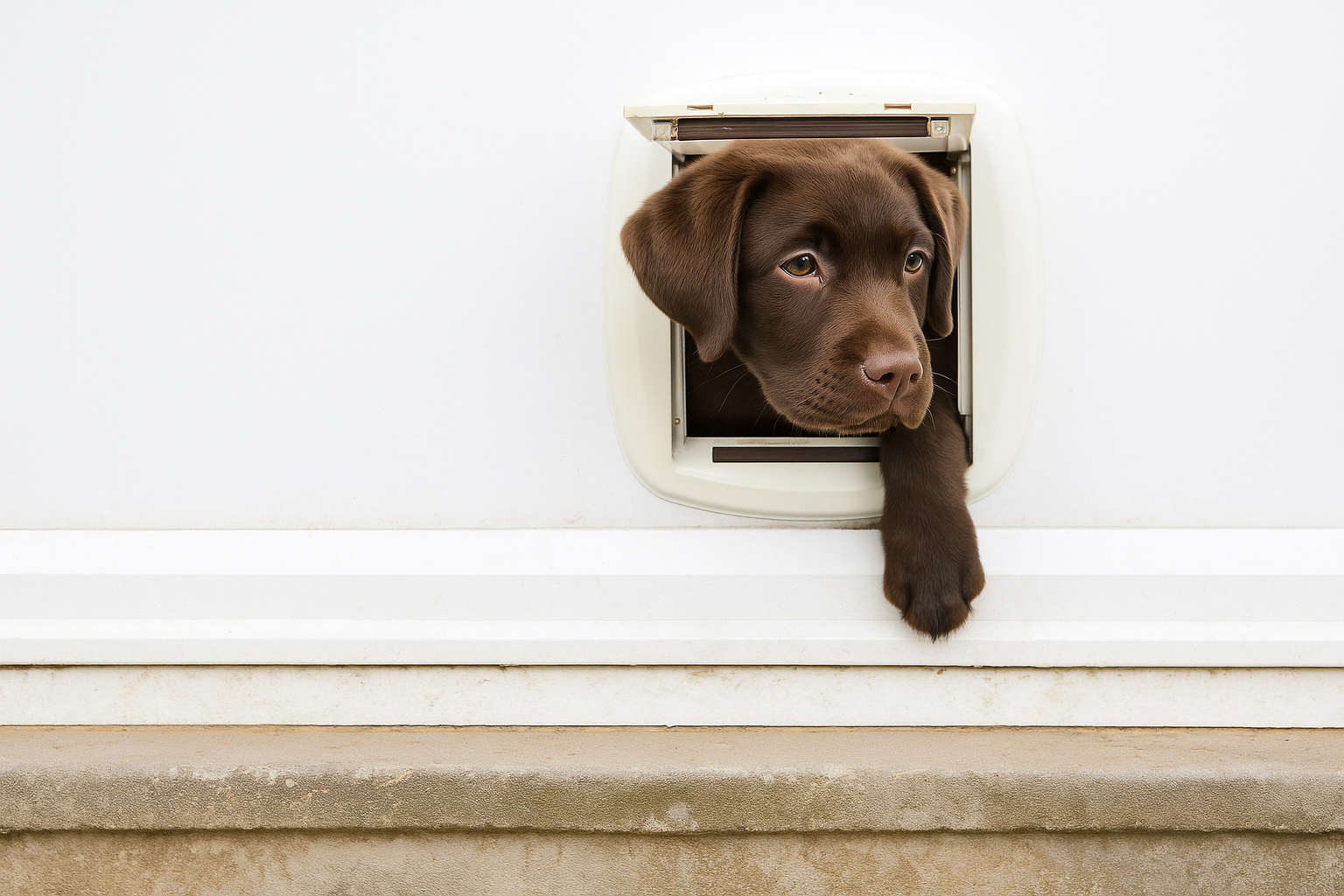 A Cat Is Looking Through A Screen Door — Screen Factory In Billinudgel, NSW