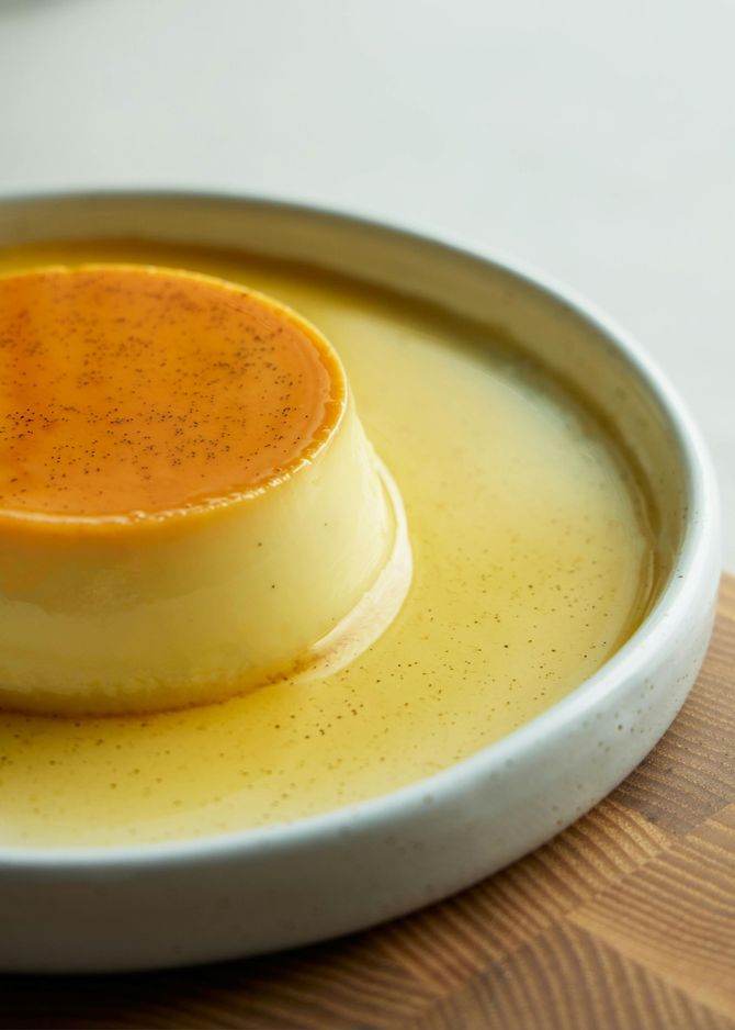Flan de leche at La Ros Dee - Spanish & Thai Takeaway  in Civic, Canberra CBD