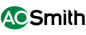 Logo for A. O. Smith, featuring