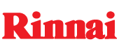 Rinnai logo in red text.