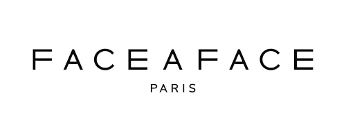 Logo for Face à Face Paris. Text is black on a white background.