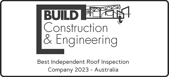 Logo for BUILD Construction & Engineering: Winner of Best Independent Roof Inspection Company 2023 - Australia.