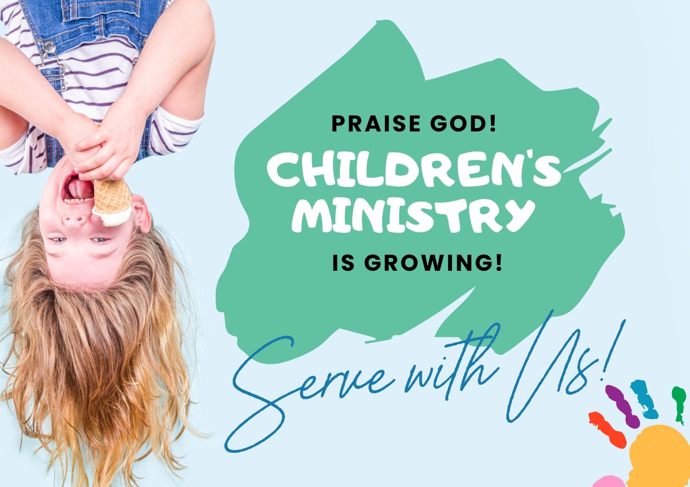 serve with children's ministry