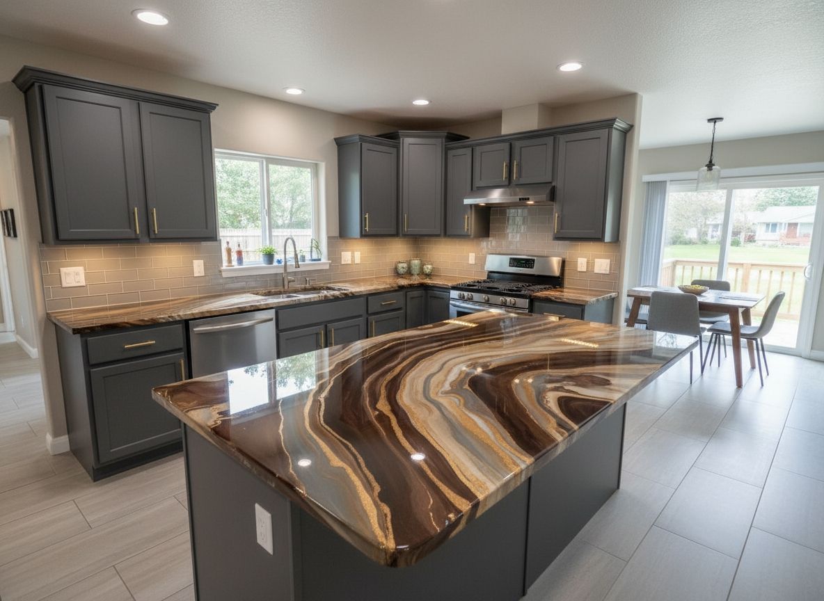 Beautiful Countertops — Salem, OR — Elite Surface Coatings