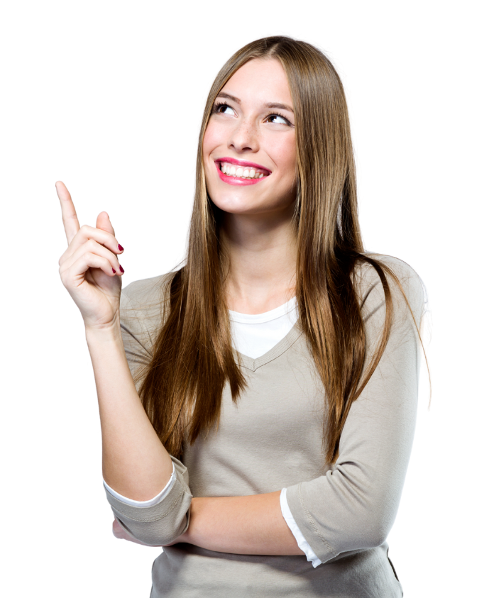 Satisfied web service customer 