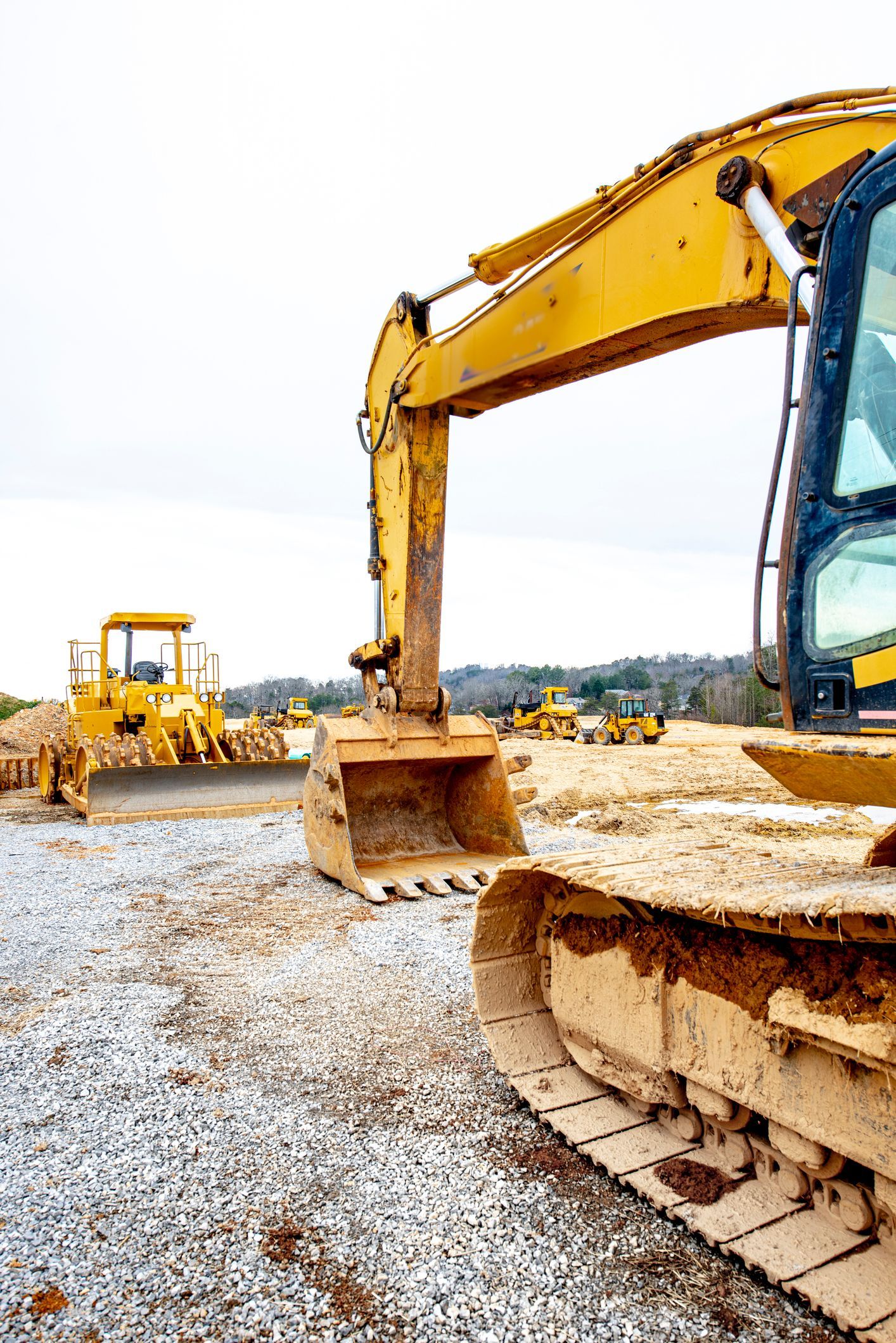 Bulldozer on A Construction Site — Bentonville, AR — Tribus Construction LLC