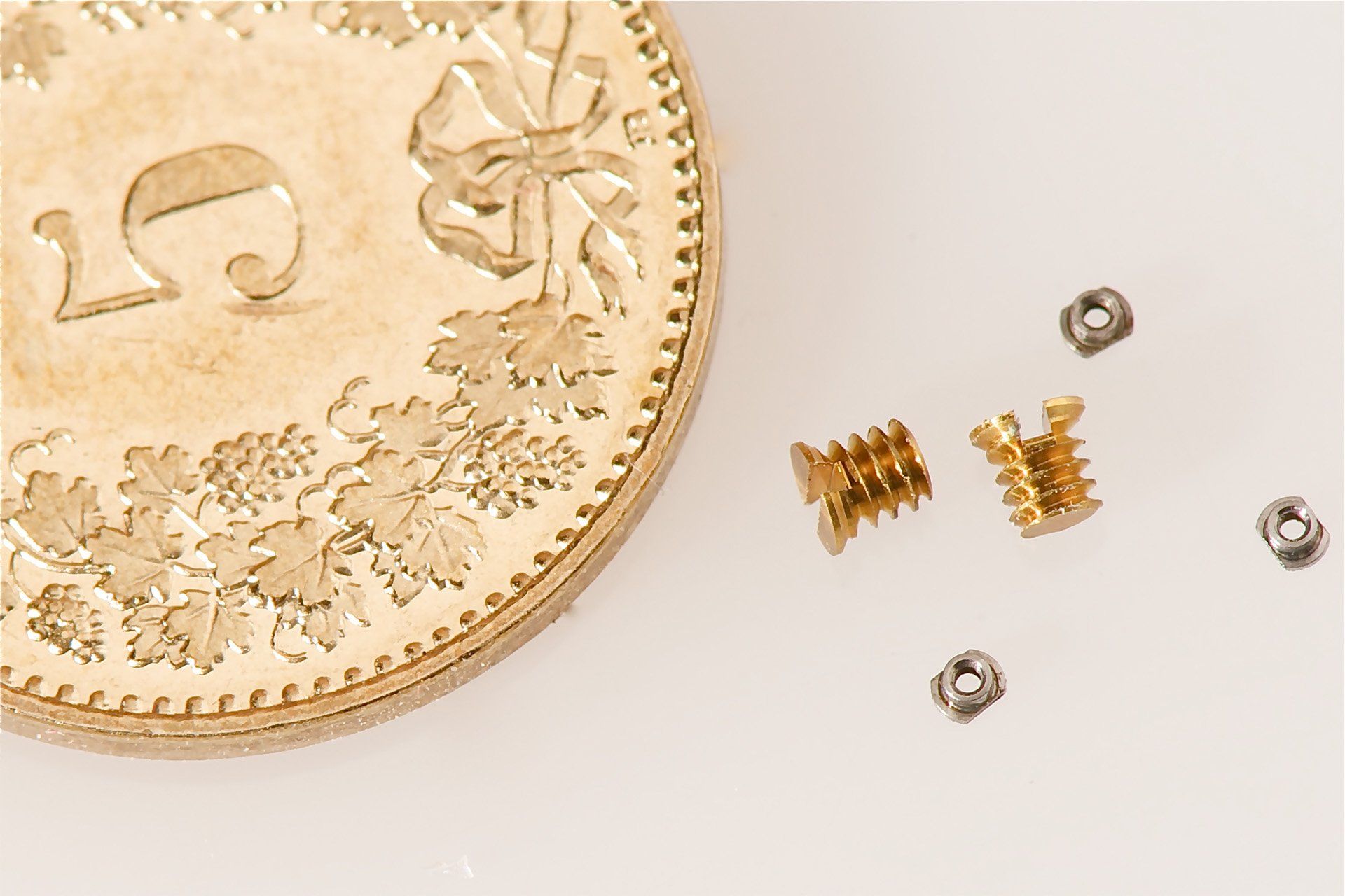 Göldi Präzisionsmechanik AG - Bildergalerie Décolletage - Hochpräzisionsteile