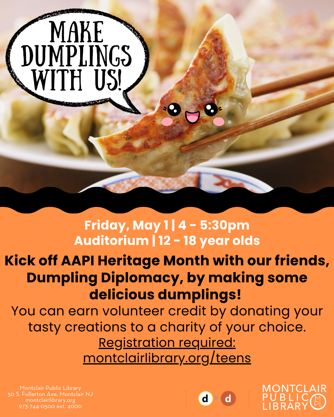 Tween / Teen dumpling making session