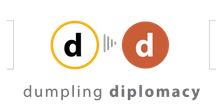 Dumpling Diplomacy logo: two circles with 