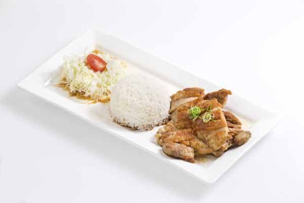 Chicken teriyaki lunch set