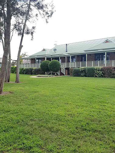 Mowed Lawn in the Front Yard — Landscaping inspiration in Matcham, Central Coast
