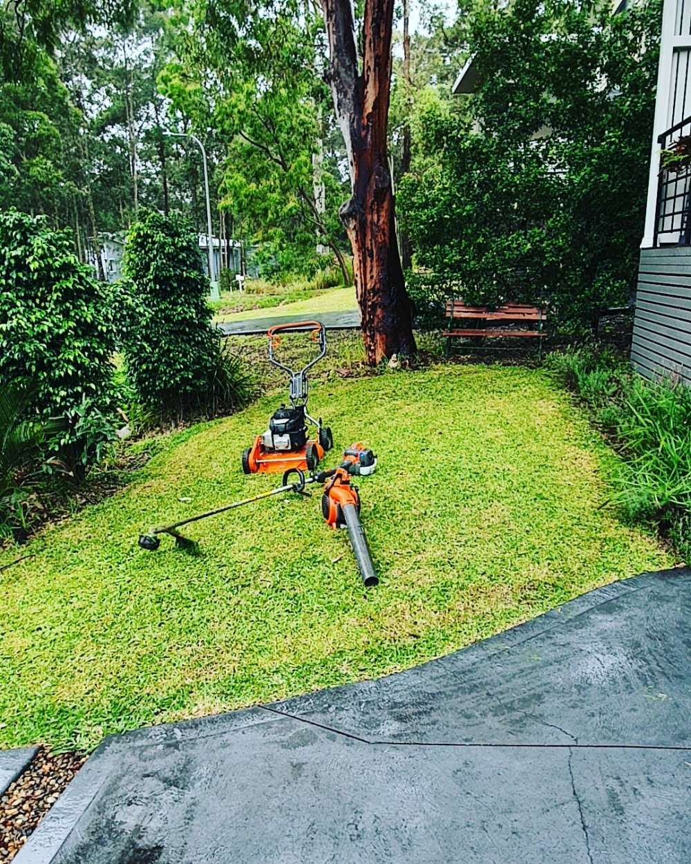 Lawn Mowing Tools -  Landscaping inspiration in Matcham, Central Coast
