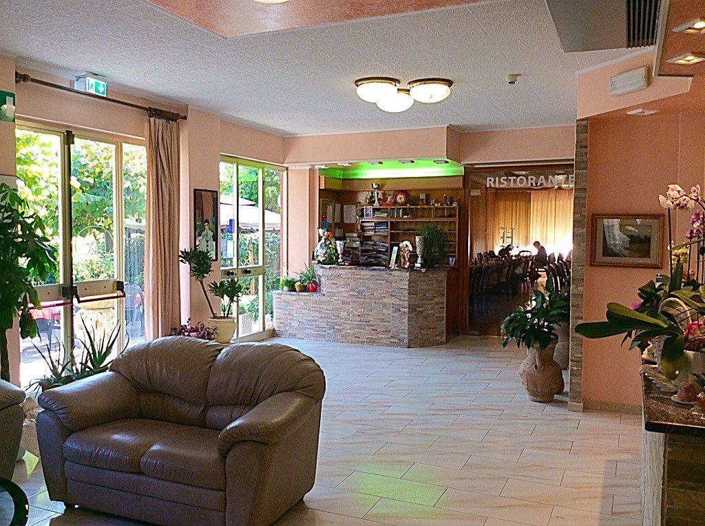 hall of a hotel