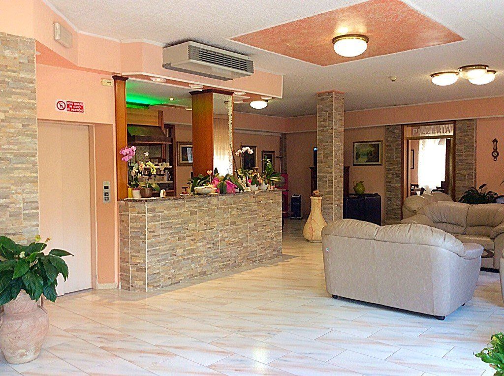 hall of a hotel