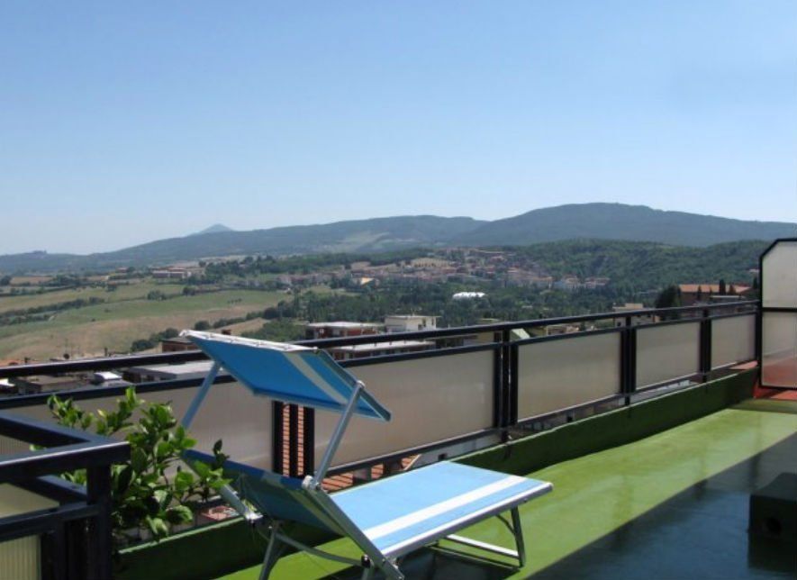 hotel overlooking the hills