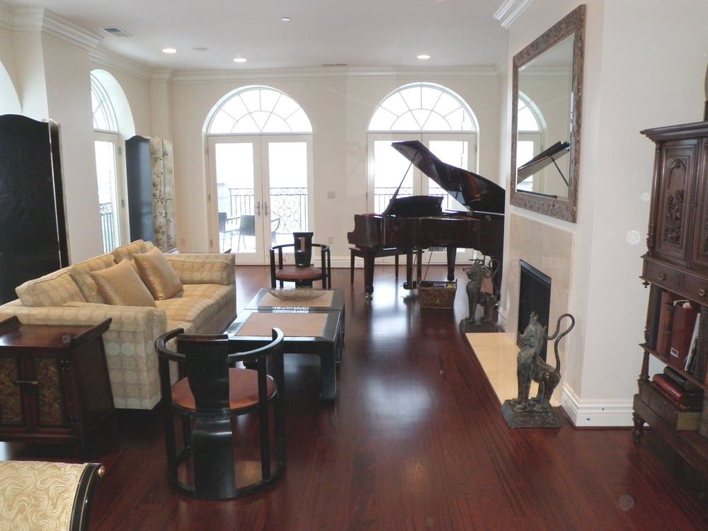 Custom stained Brazilian Cherry