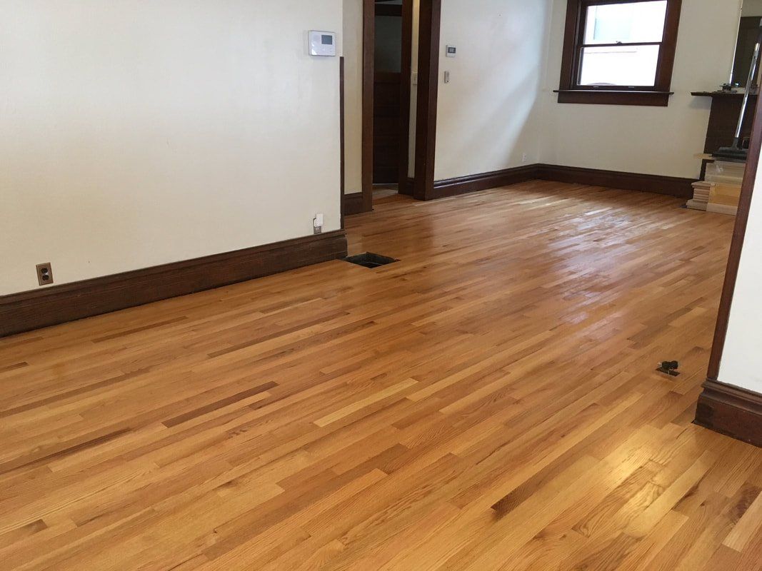 Natural rift and quarter sawn red oak