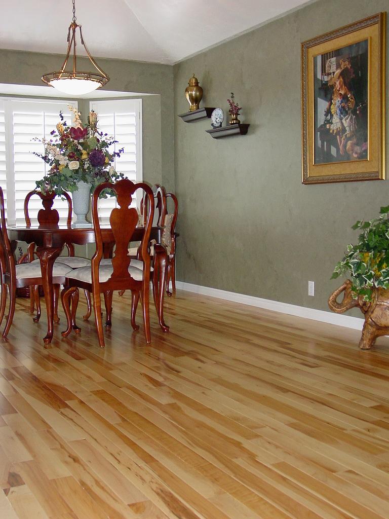 Pre-finished character maple