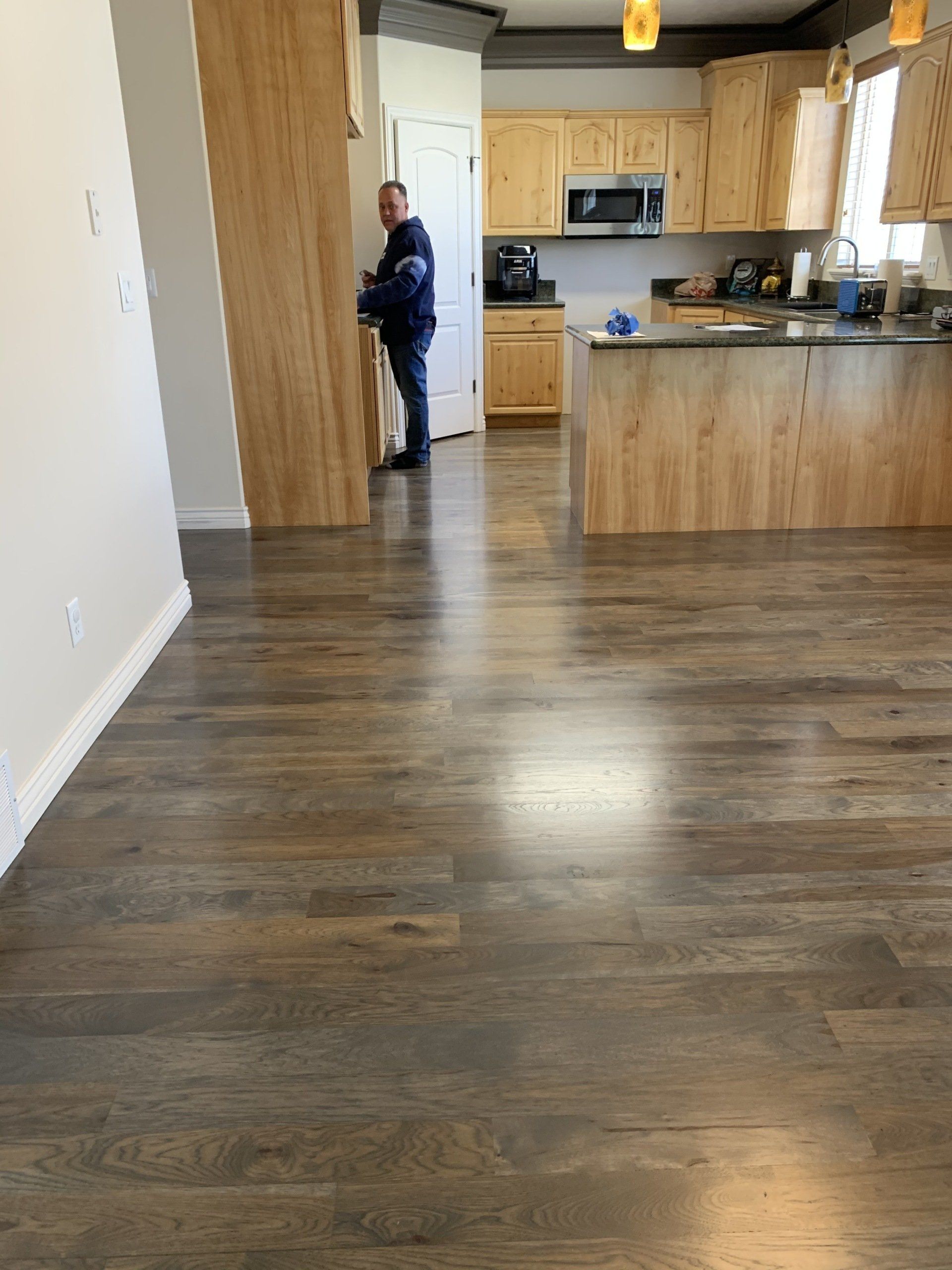 Grey Stains, Refinish Hardwood Floors Gray