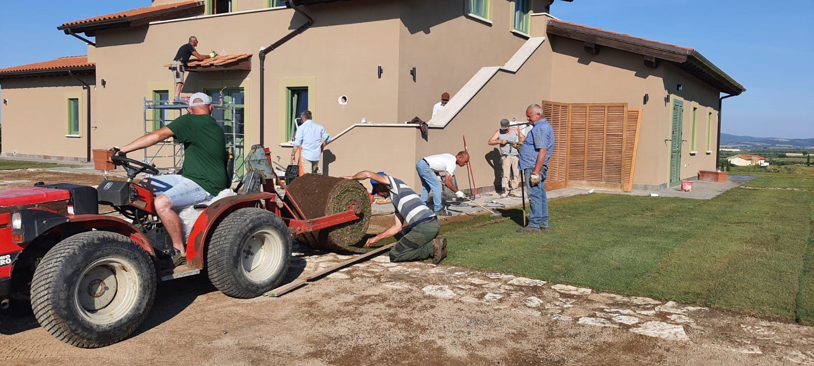 realizzazione giardino