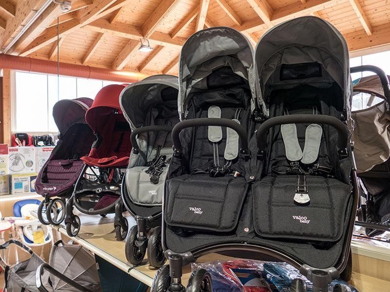 passeggini gemellari