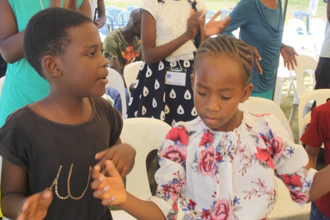 Sunday school service