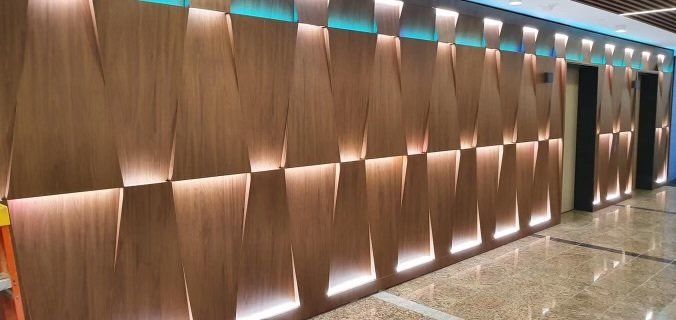 Wood Interior Wall - Melbourne - Universal Timbers