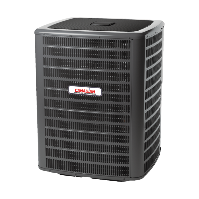 A canadian air conditioner on a white background