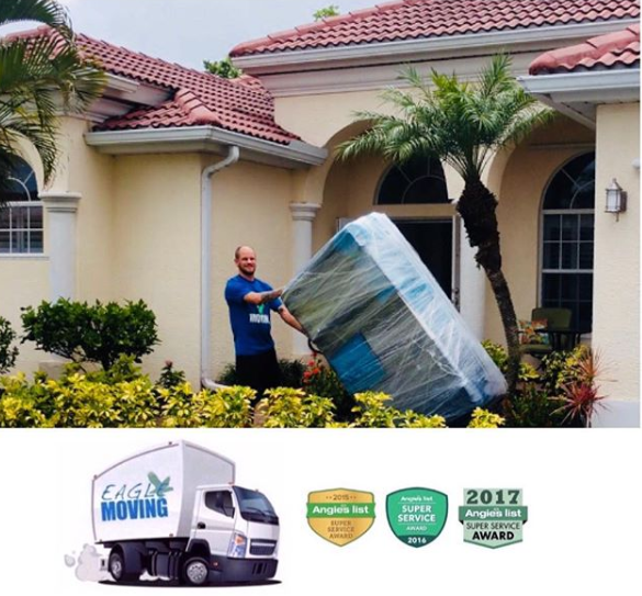 Worker Moving Items — Fort Myers, FL — Eagle Moving