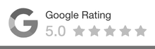 5 Stars Google Rating Badge