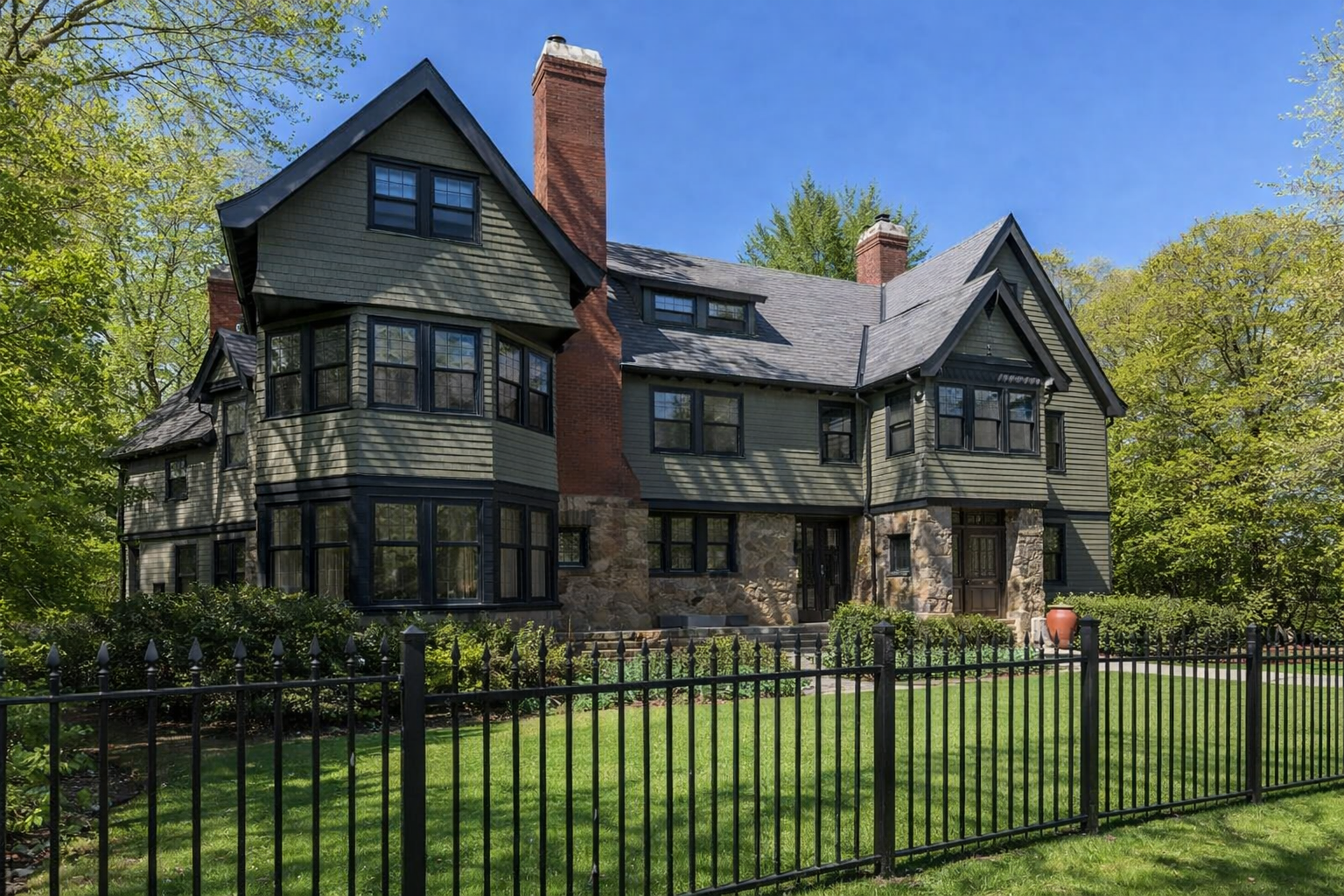 Air duct cleaning equipment removing dust and debris from HVAC ductwork in a late 1800s residential home in Cambridge, Massachusetts