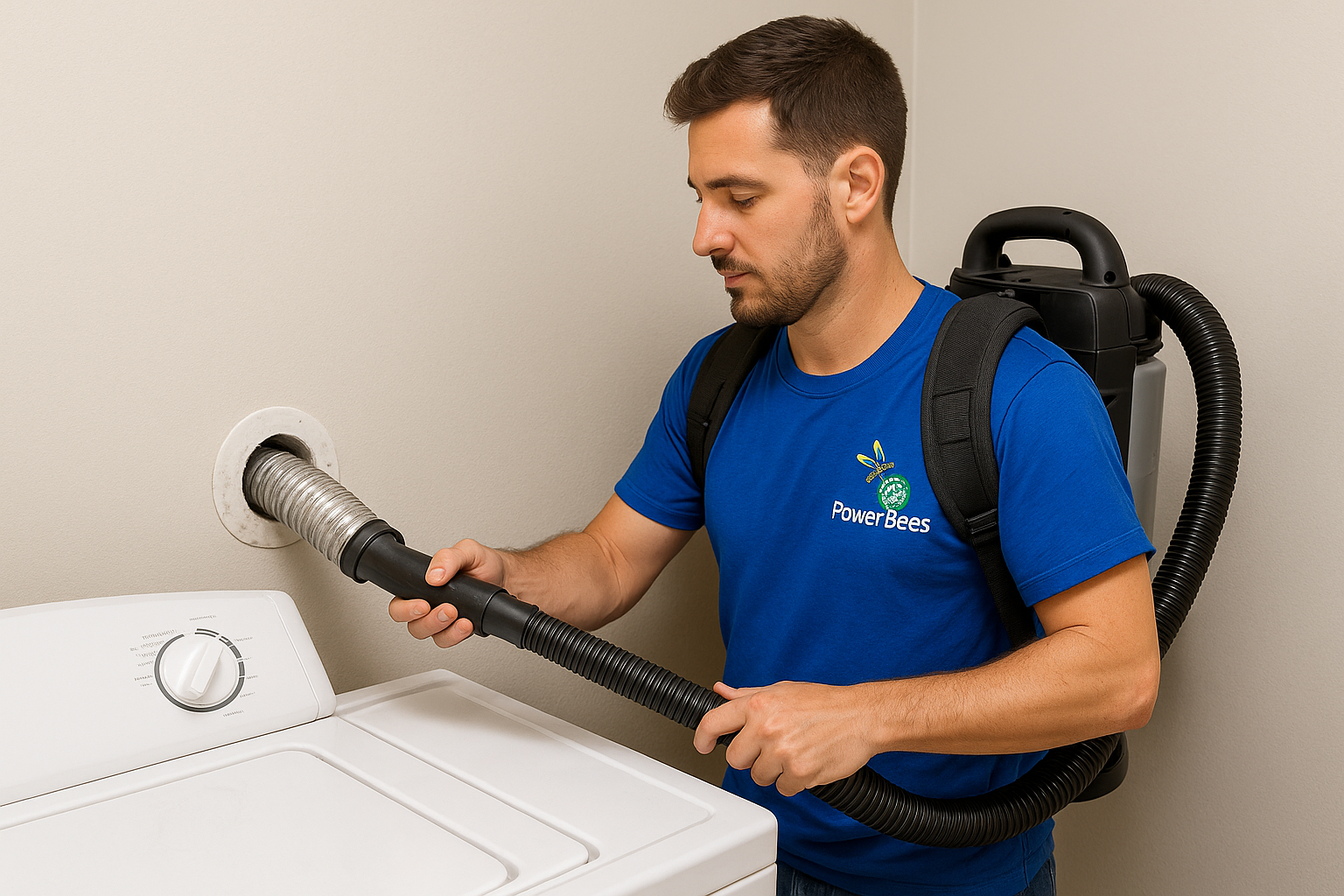 PowerBees Cleans Dryer Vents in West Roxbury