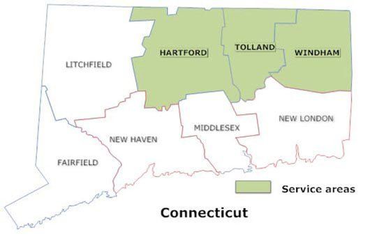 Massachusetts service areas