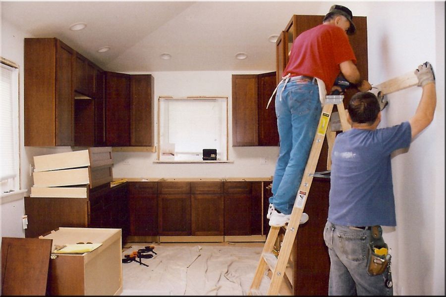 Before kitchen remodel