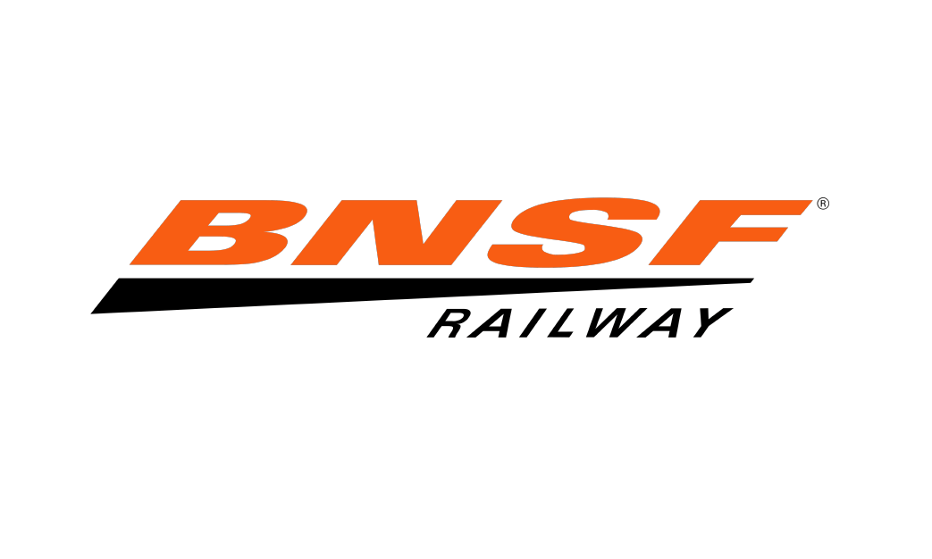 The bnsf railway logo is orange and black on a white background.