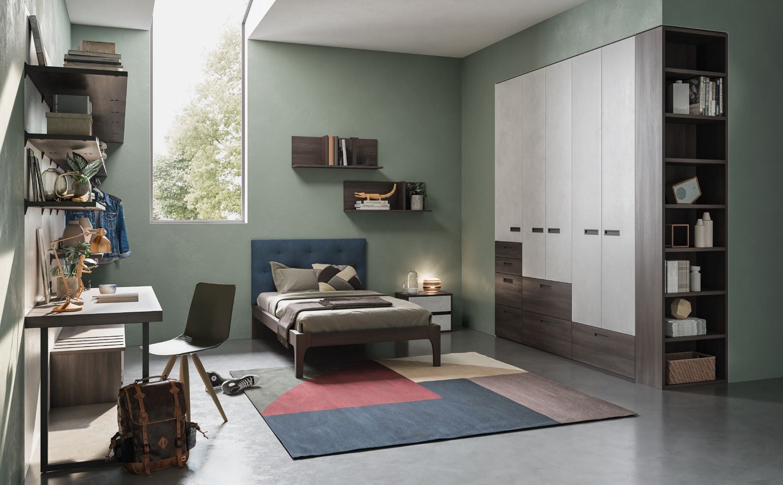 cameretta per ragazzo