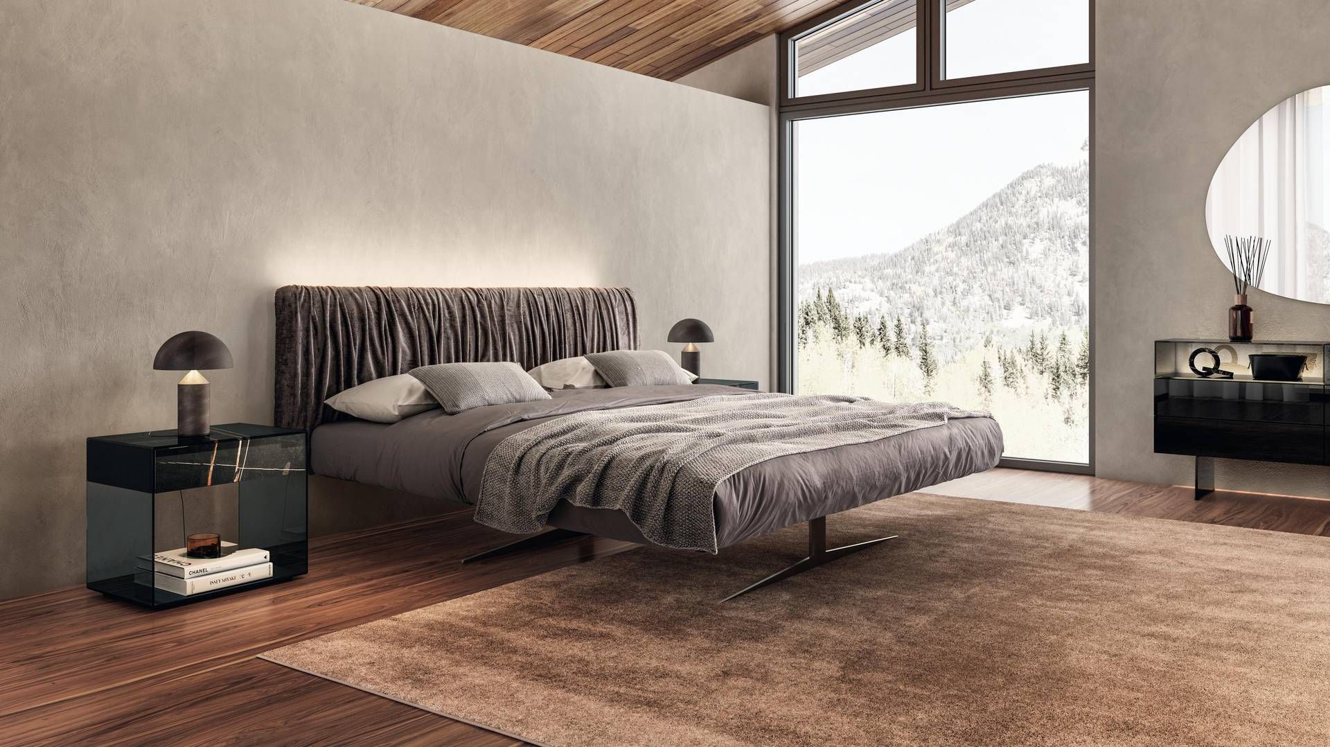 camera da letto moderna