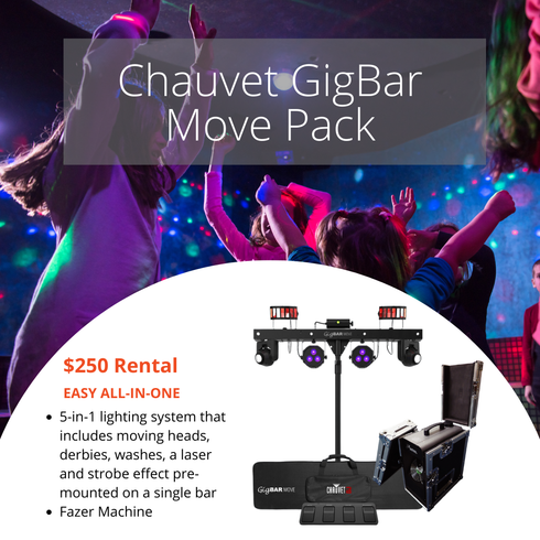 Chauvet Gig Bar Move Rental by MTAV.ca