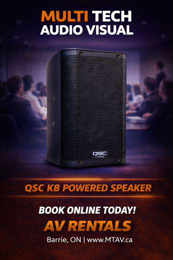 Speaker Rental by MTAV