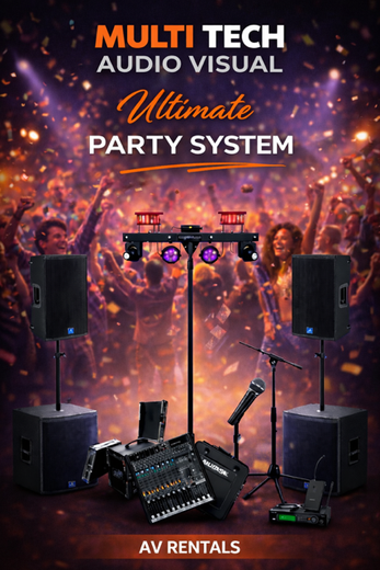 Ultimate Party Package Rental by MTAV