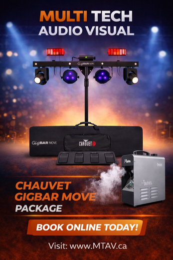 Chauvet Gig Bar Move Rental by MTAV